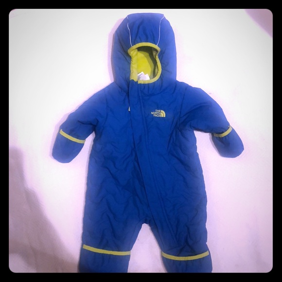north face snow suit 4t